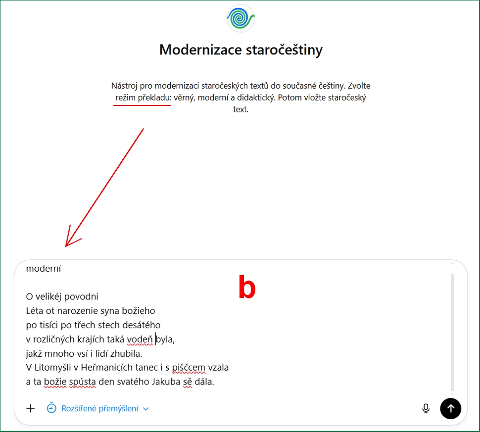 GPT asistent – překladač – orientace